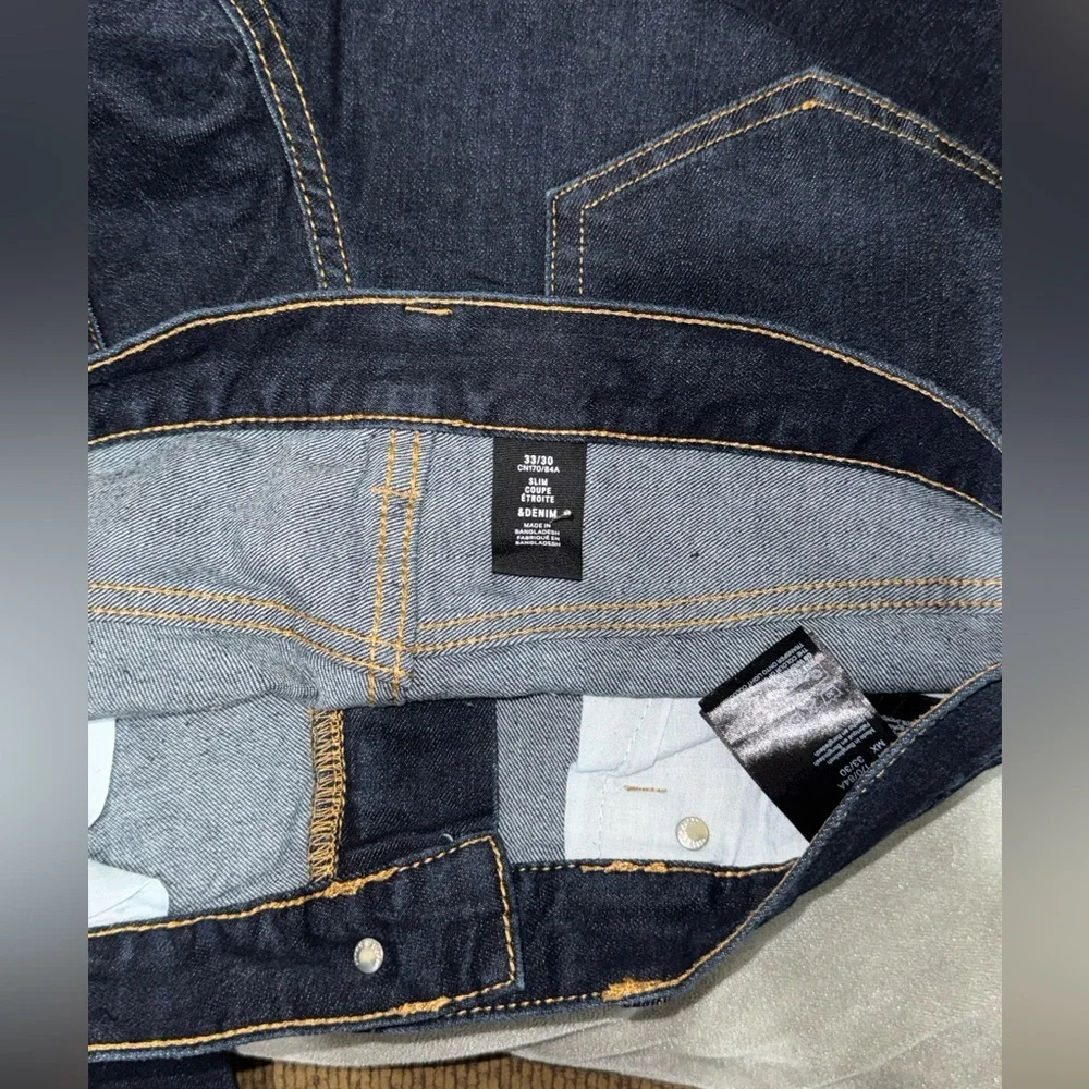 H&M I Men’s I Jeans I Slim Fit I Stretch Fabric I Indigo